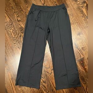 OFFLINE by Aerie Black Wide-Leg Cropped Pants – Size XL